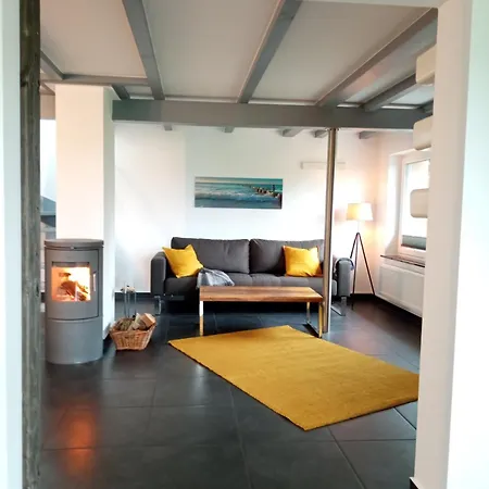 Tatil Evi Haus Halbinsel Fahrenkamp Barth